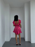 Încărcați imaginea în vizualizatorul Galerie, Salopeta tip rochie #pink