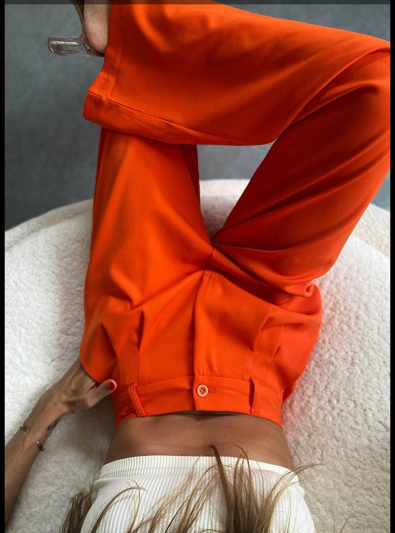 Pantaloni lejeri #orange