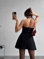 Încărcați imaginea în vizualizatorul Galerie, Rochie jeans Mia #black
